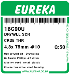 1BC90 - Drywall Screw -1BC90_Label_T